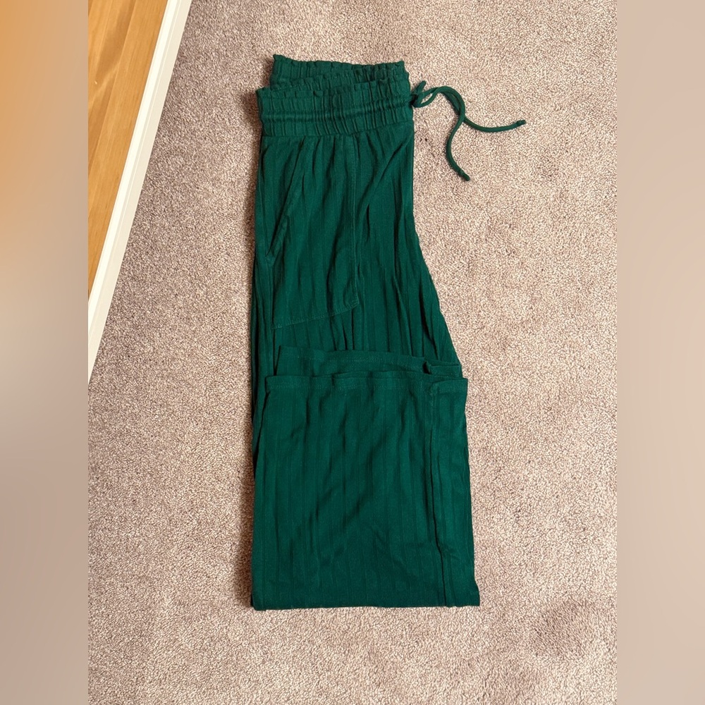 Ribbed Pajama Pants.
